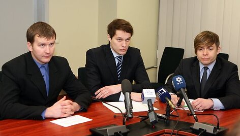 Rolandas Aliukonis, Petras Nausėda, Martynas &Scaron;likas