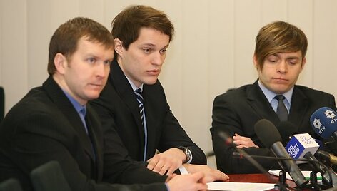 Rolandas Aliukonis, Petras Nausėda, Martynas &Scaron;likas