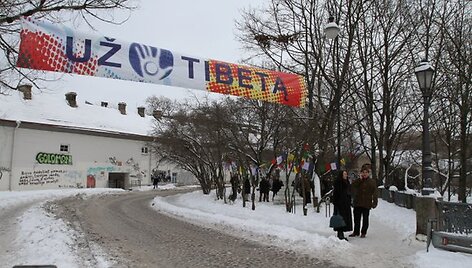 &bdquo;Tibeto&ldquo; skvero atidarymo akimirka