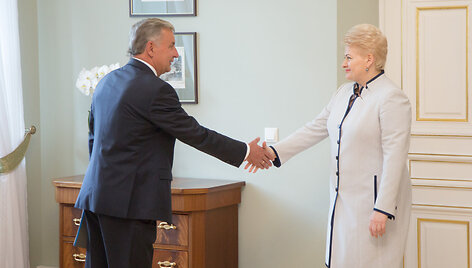 Dalia Grybauskaitė ir Rimantas Sinkevičius