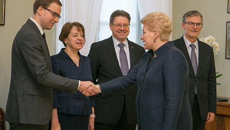 Dalia Grybauskaitė ir Vytautas Gap&scaron;ys