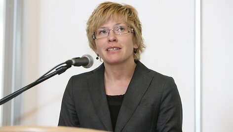 Finansų ministrė Ingrida &Scaron;imonytė