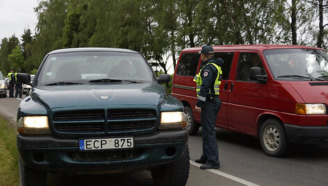 Birželio 11 d. rytinis policijos reidas Vilniuje