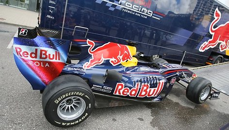 „Red Bull Racing F1“ bolidas
