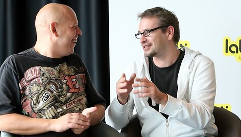 Gabrielius Liaudanskas (Svaras) ir Marijonas Mikutavičius