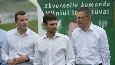 Saulius Skvernelis pristatė visus LVŽS sąra&scaron;o narius