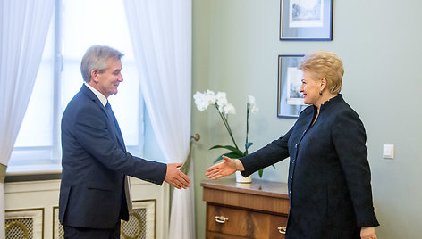 Viktoras Pranckietis ir Dalia Grybauskaitė