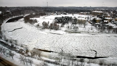 Vilniuje patvinusi Neris