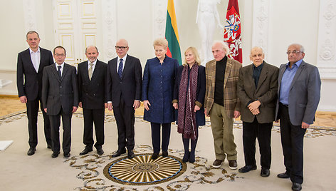 Prezidentūroje įteiktos nacionalinės premijos