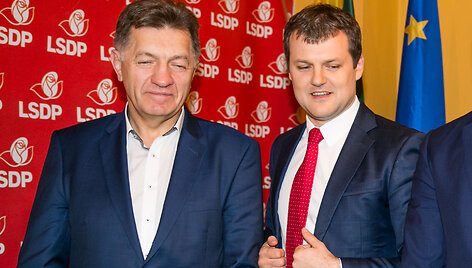 Algirdas Butkvičius ir  Gintautas Paluckas