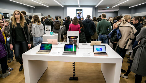 &bdquo;Apple Premium Reseller&ldquo; parduotuvės atidarymo akimirka