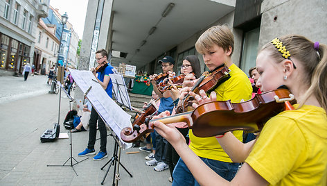 Vilniuje prasidėjo 11-oji Gatvės muzikos diena