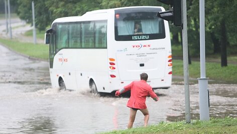 &Scaron;e&scaron;tadienio potvynis Vilniuje