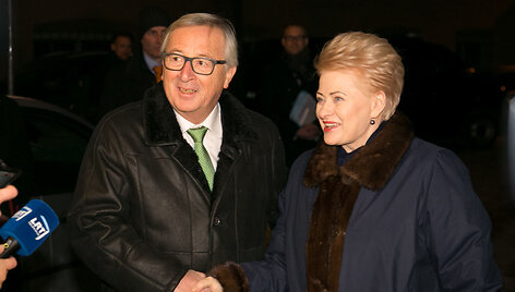 Jeanas-Claude'as Junckeris ir Dalia Grybauskaitė