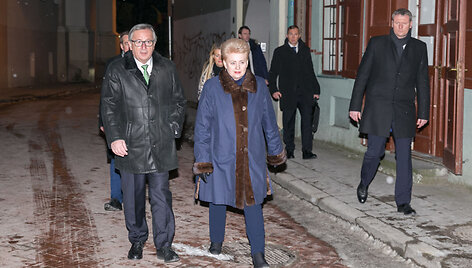 Jeanas-Claude'as Junckeris ir Dalia Grybauskaitė