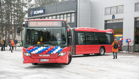 Nauji &bdquo;Scania&ldquo; autobusai