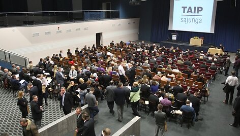 &bdquo;Taip sąjungos&ldquo; steigiamasis suvažiavimas