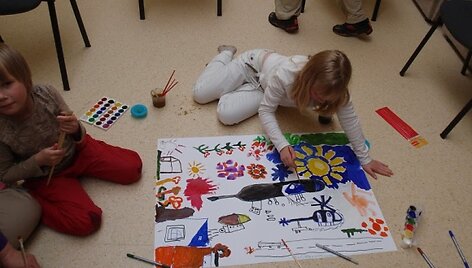 Akcijos &bdquo;Galimybė gyventi geriau&ldquo; akimirka