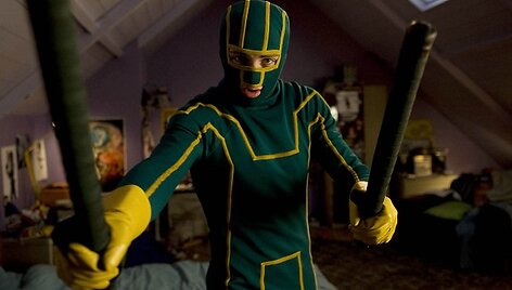 Kadras i&scaron; filmo &bdquo;Kick-ass&ldquo;