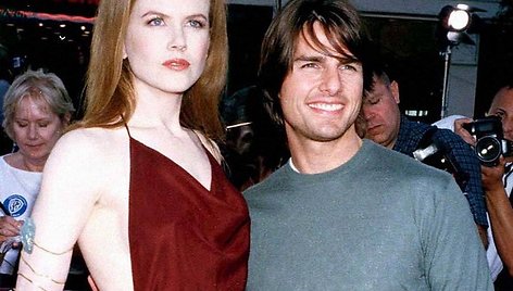 Nicole Kidman ir Tomas Cruise'as