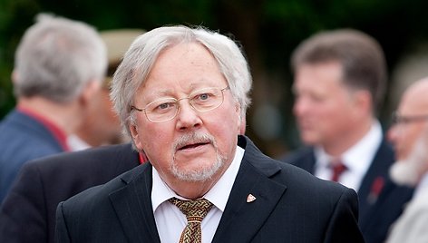 Prof. Vytautas Landsbergis: „Turiu nuomonę ir manau, kad mano pareiga – ją pasakyti“.