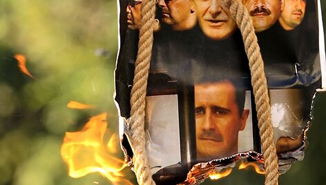 Sirijos piliečiai siekia i&scaron;sivaduoti i&scaron; represyvaus, &scaron;alį valdančio B.al-Assado režimo
