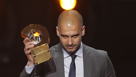 Metų treneris Pepas Guardiola