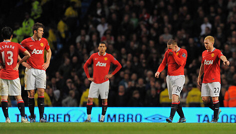 &bdquo;Manchester United&ldquo; futbolininkai