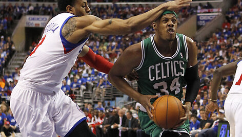 Andre Iguodala ir Paulas Pierce'as