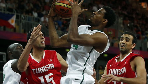 Nigerijos rinktinės lyderis Alade&lsquo;as Aminu.