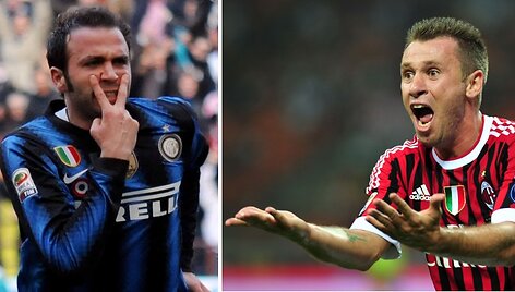 Giampaolo Pazzini ir Antonio Cassano apsikeitė klubais.