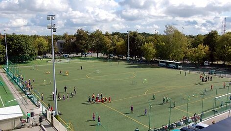 Treniruočių aik&scaron;tė prie akademijos