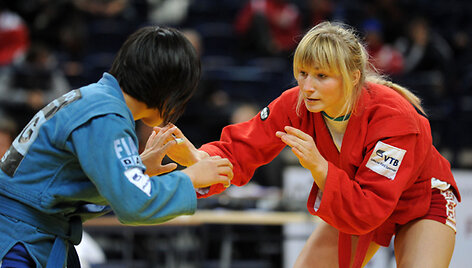 Sambo čempionato akimirka