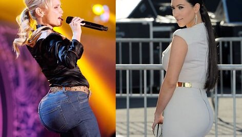 Kristin Chenoweth ir Kim Kardashian