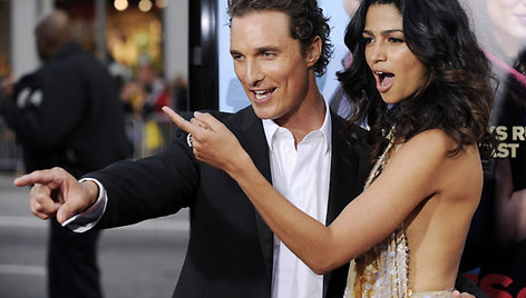 Matthew Mcconaughey ir Camilla Alves