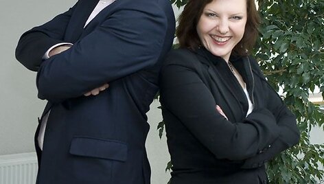 Donalda Meiželytė-Svilienė ir Andrius Mazuronis