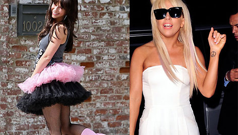 Jennifer Love Hewitt ir Lady GaGa 