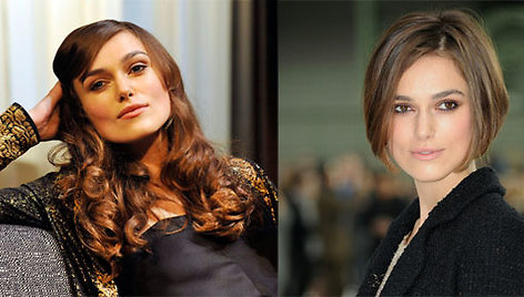 Keira Knightley anksčiau ir dabar 