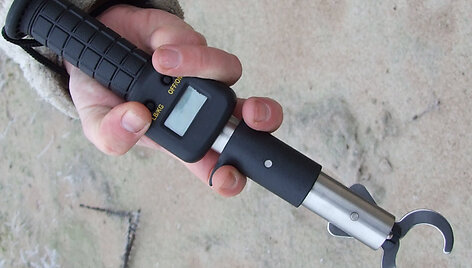  Griebtuvas &ndash; ypatingai tausojantis laimikį prietaisas, padedantis įamžinti sugautą trofėjų