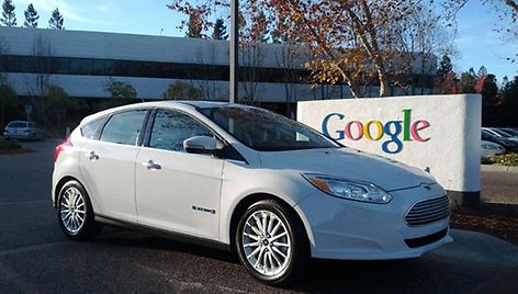 „Ford Focus Electric“ „Google“ kieme