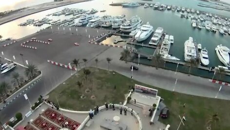 Lenktynės Dubajaus gatvėse