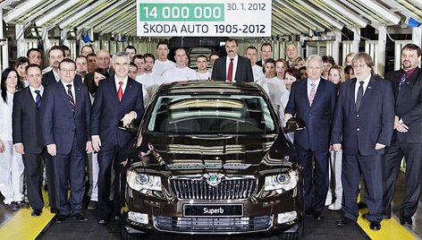 Jubiliejinis &bdquo;&Scaron;koda Suberb&ldquo;
