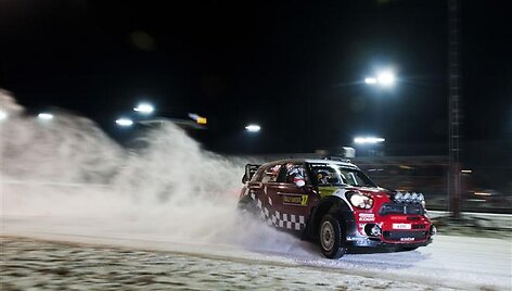 &bdquo;Rally Sweden 2012&ldquo; dienora&scaron;tis. Pirmasis greičio ruožas