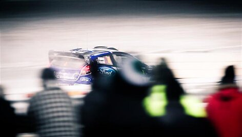 &bdquo;Rally Sweden 2012&ldquo; dienora&scaron;tis. Pirmasis greičio ruožas
