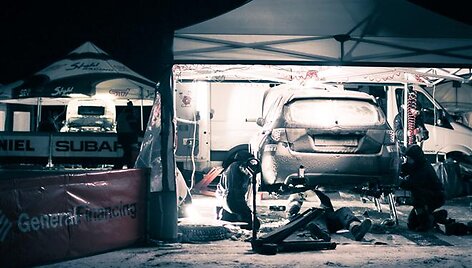 &bdquo;Rally Sweden 2012&ldquo; dienora&scaron;tis. Antroji lenktynių diena