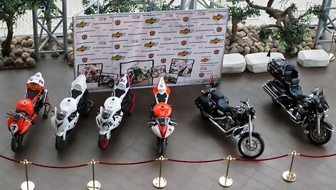 GAZAS.LT motociklų ekspozicija