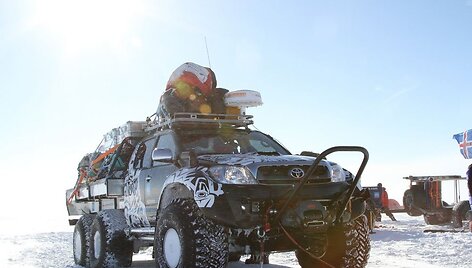 &bdquo;Toyota Hilux&ldquo; žygis į Antarktidą