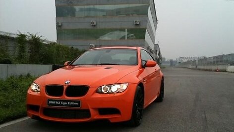 Specialus BMW Kinijai - &bdquo;M3 Tiger Edition&ldquo;