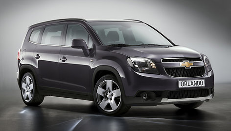 „Chevrolet Orlando“ minivenas skirtas tik Europai