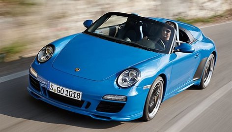 Dar vienas „Porsche 911“ – kabrioletas „Speedster“